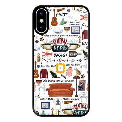 Friends Collage Phone Case for iPhone XS Max