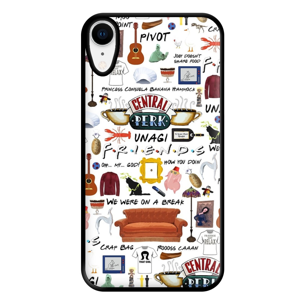 Friends Collage Phone Case for iPhone XR