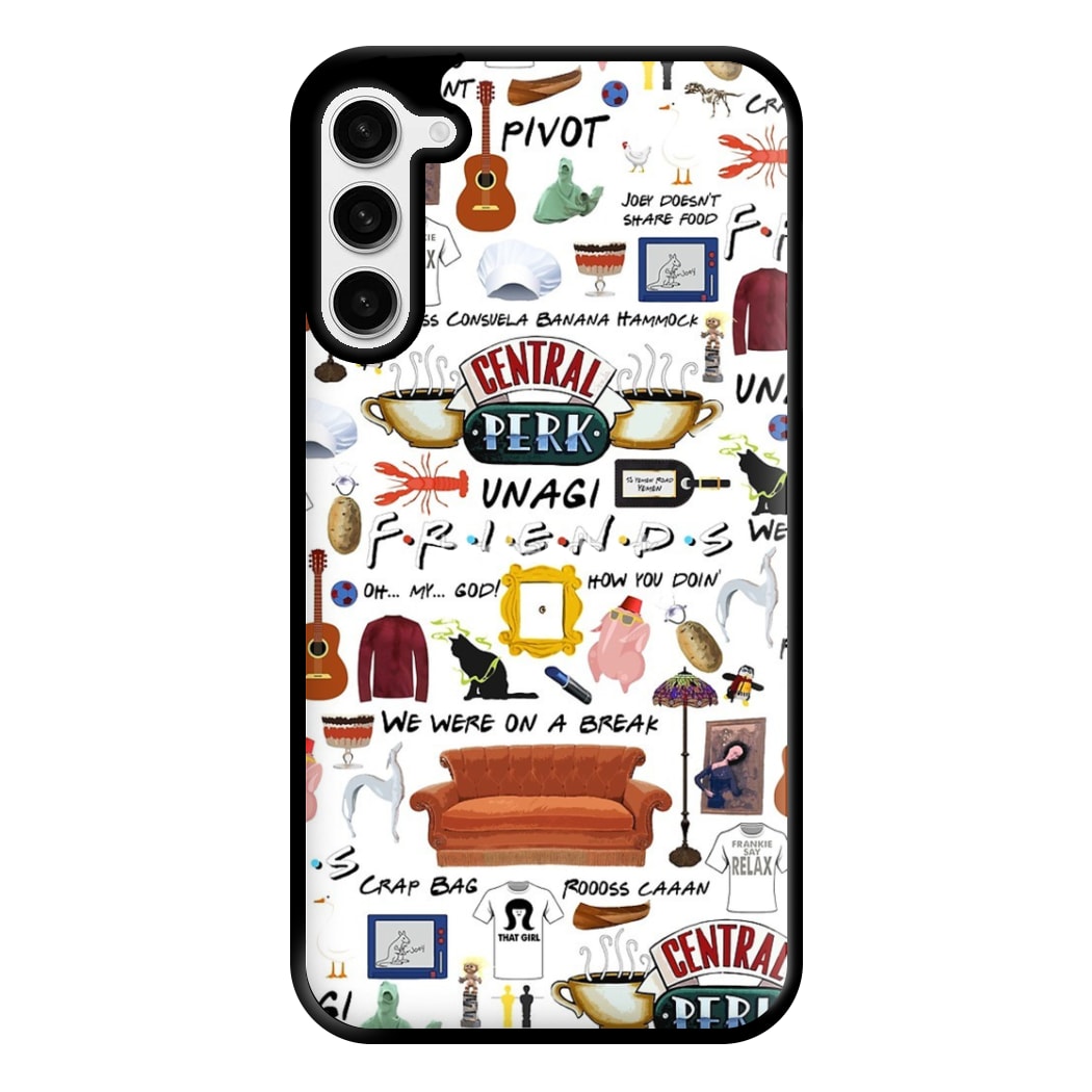 Friends Collage Phone Case for Galaxy S23 Plus