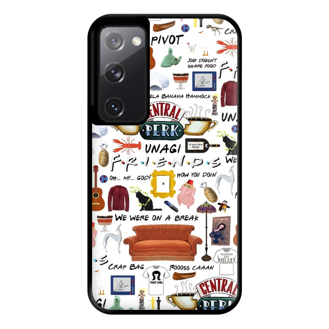 Friends Collage Phone Case for Galaxy S20FE