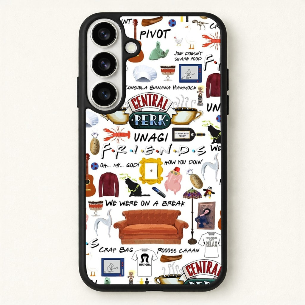 Friends Collage Phone Case for Galaxy S26