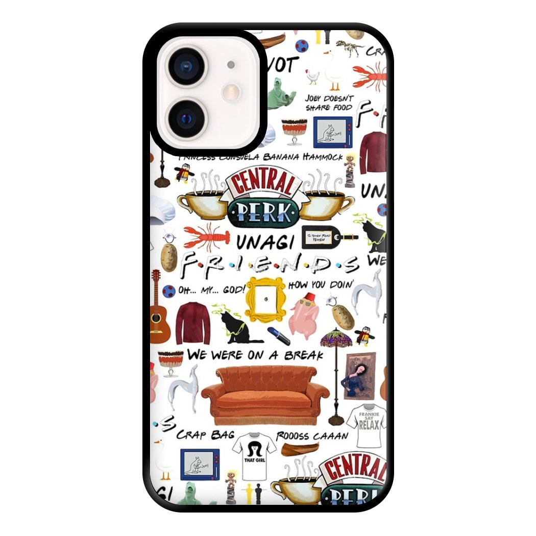 Friends Collage Phone Case for iPhone 12 Mini