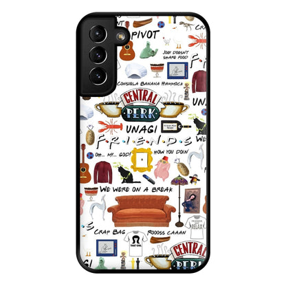 Friends Collage Phone Case for Galaxy S21 Plus