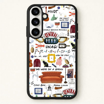 Friends Collage Phone Case for Galaxy S26 Plus