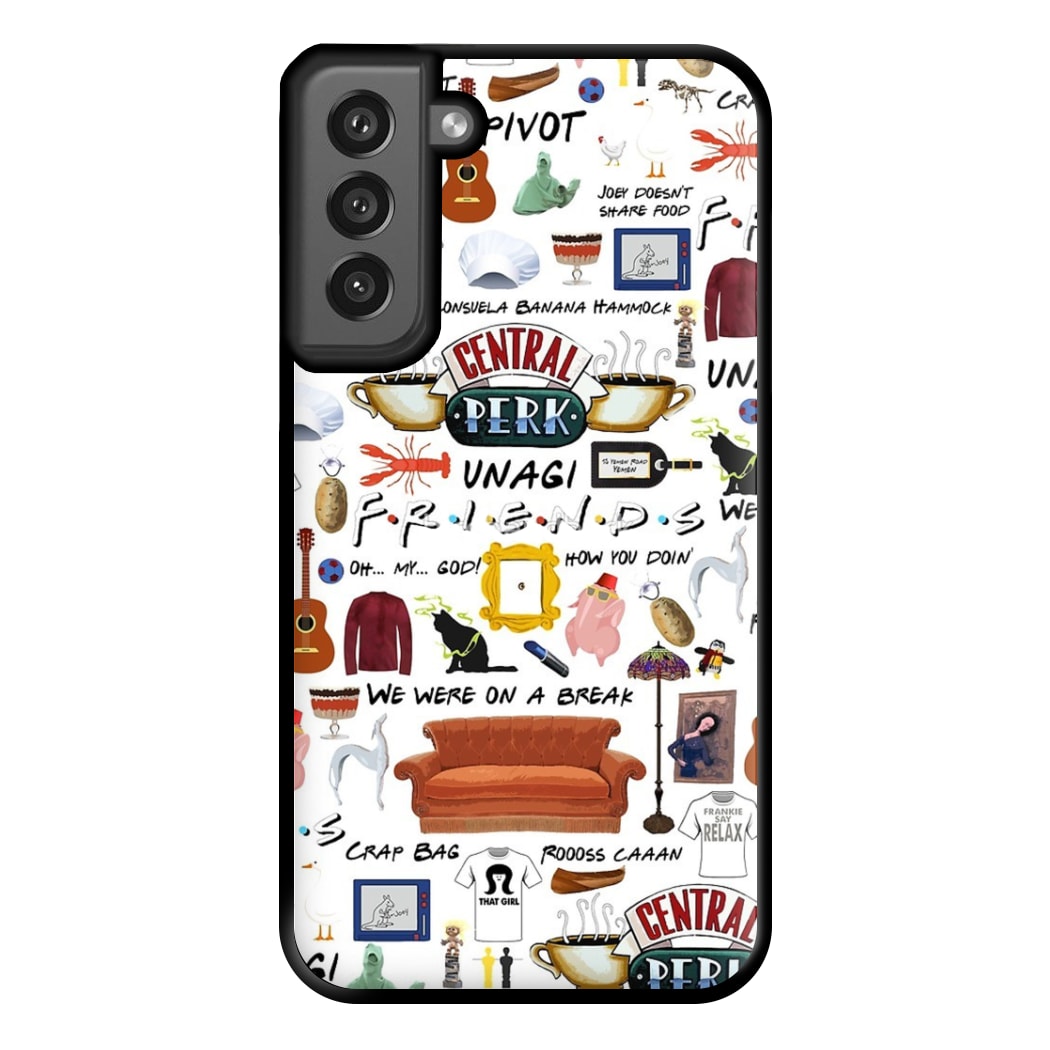 Friends Collage Phone Case for Galaxy S21FE