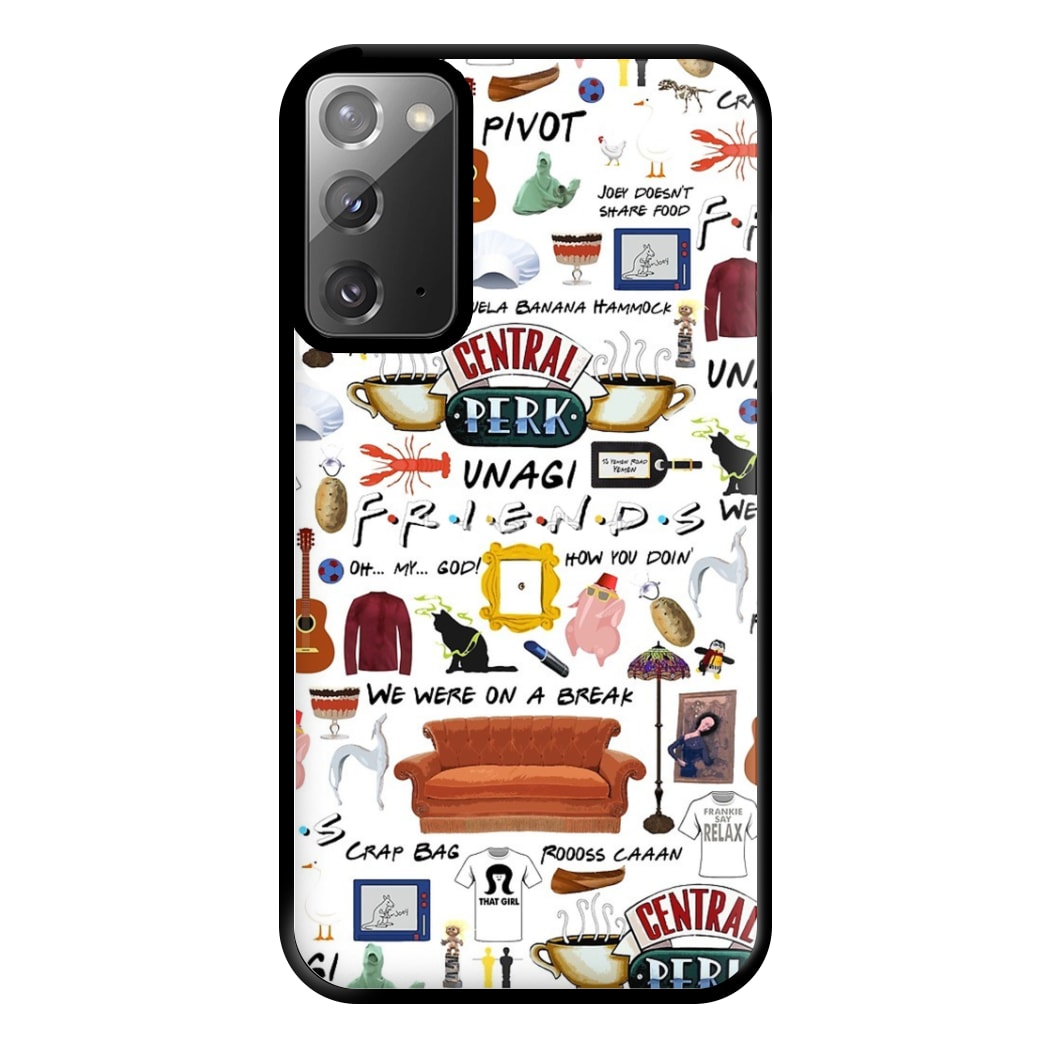 Friends Collage Phone Case for Galaxy Note 20 Ultra