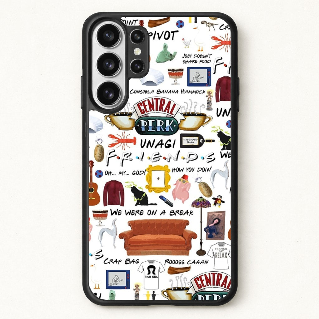 Friends Collage Phone Case for Galaxy S26 Ultra
