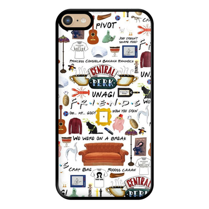 Friends Collage Phone Case for iPhone 6 Plus / 7 Plus / 8 Plus