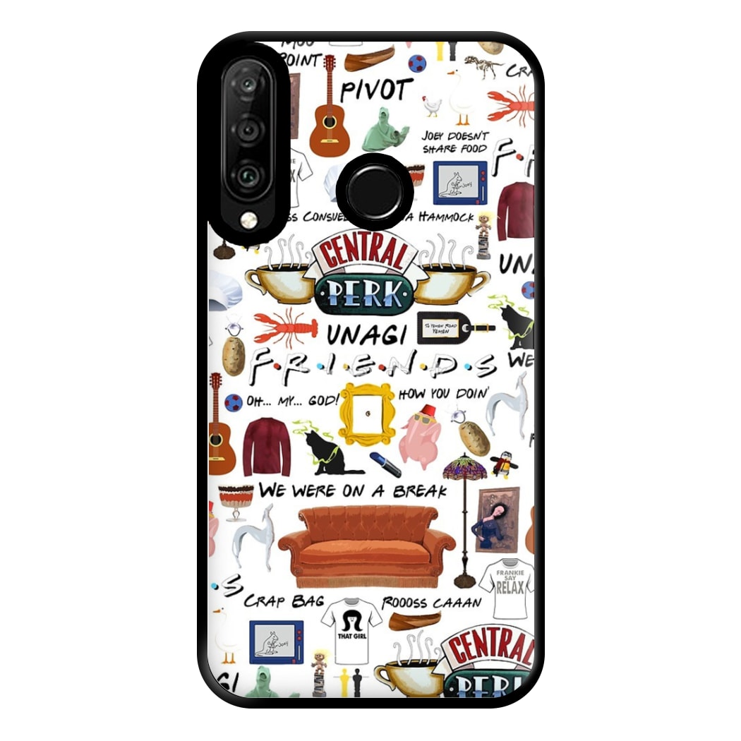 Friends Collage Phone Case for Huawei P30 Lite