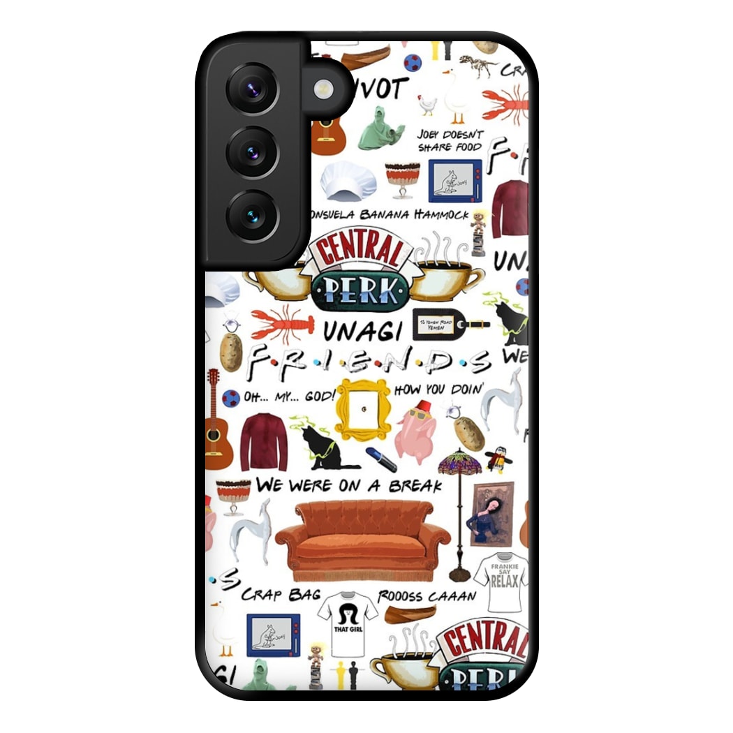 Friends Collage Phone Case for Galaxy S22 Plus