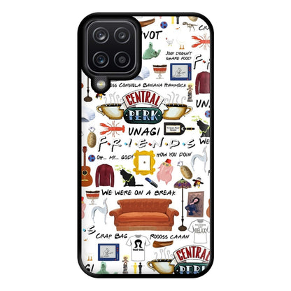 Friends Collage Phone Case for Galaxy A12