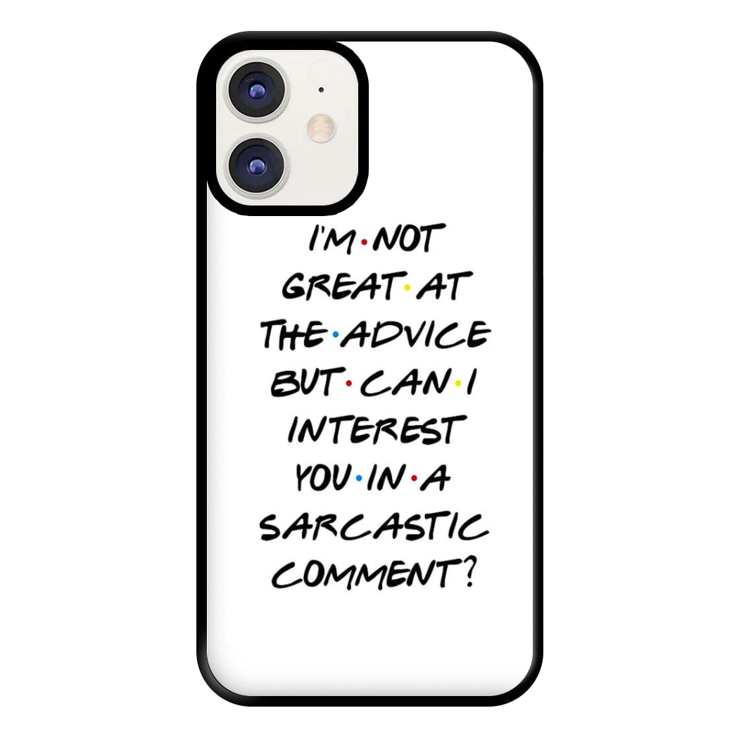 Can I Interest You In A Sarcastic Comment Phone Case for iPhone 12 / 12 Pro