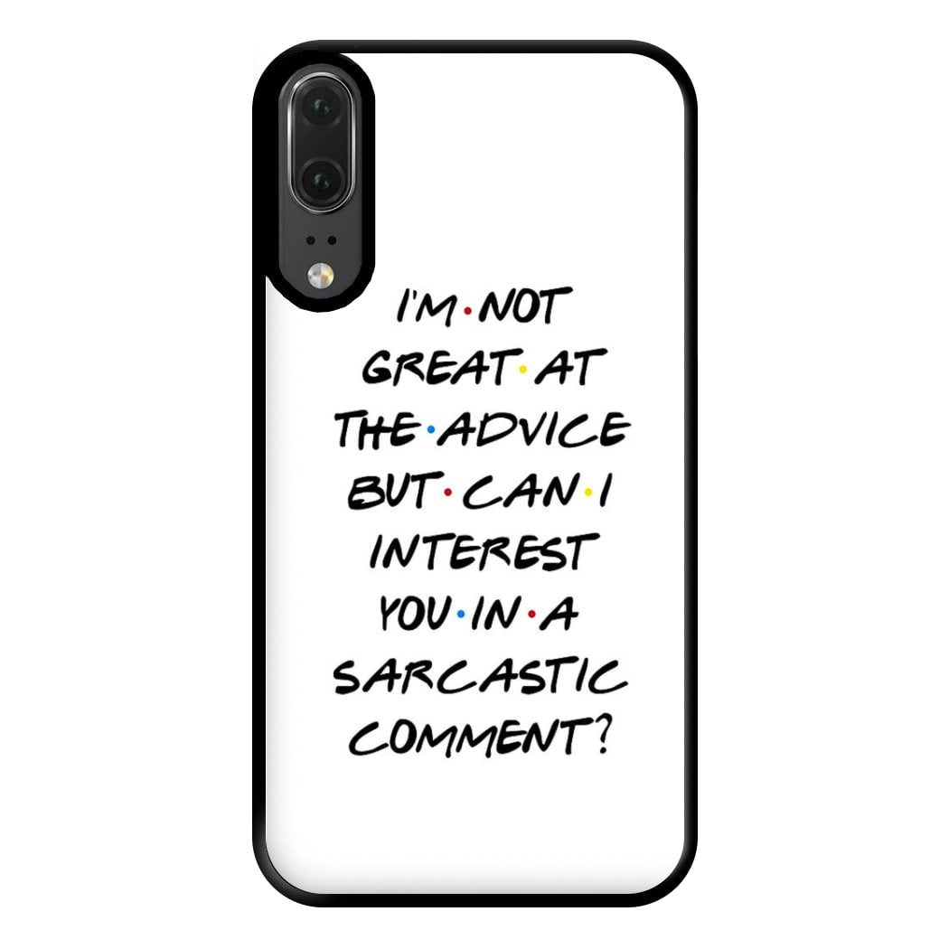 Can I Interest You In A Sarcastic Comment Phone Case for Huawei P20