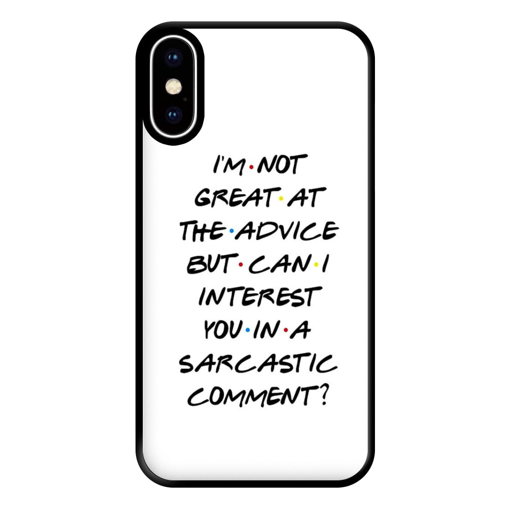 Can I Interest You In A Sarcastic Comment Phone Case for iPhone XS Max