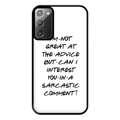 Can I Interest You In A Sarcastic Comment Phone Case for Galaxy Note 20 Ultra