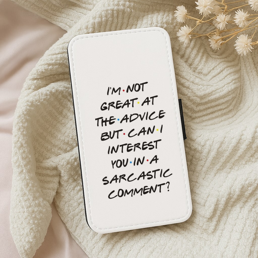 Can I Interest You In A Sarcastic Comment Flip Wallet Phone Case