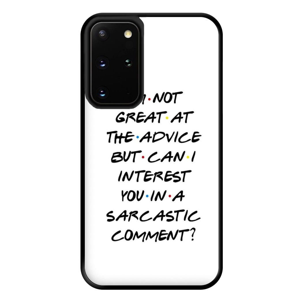 Can I Interest You In A Sarcastic Comment Phone Case for Galaxy S20 Plus