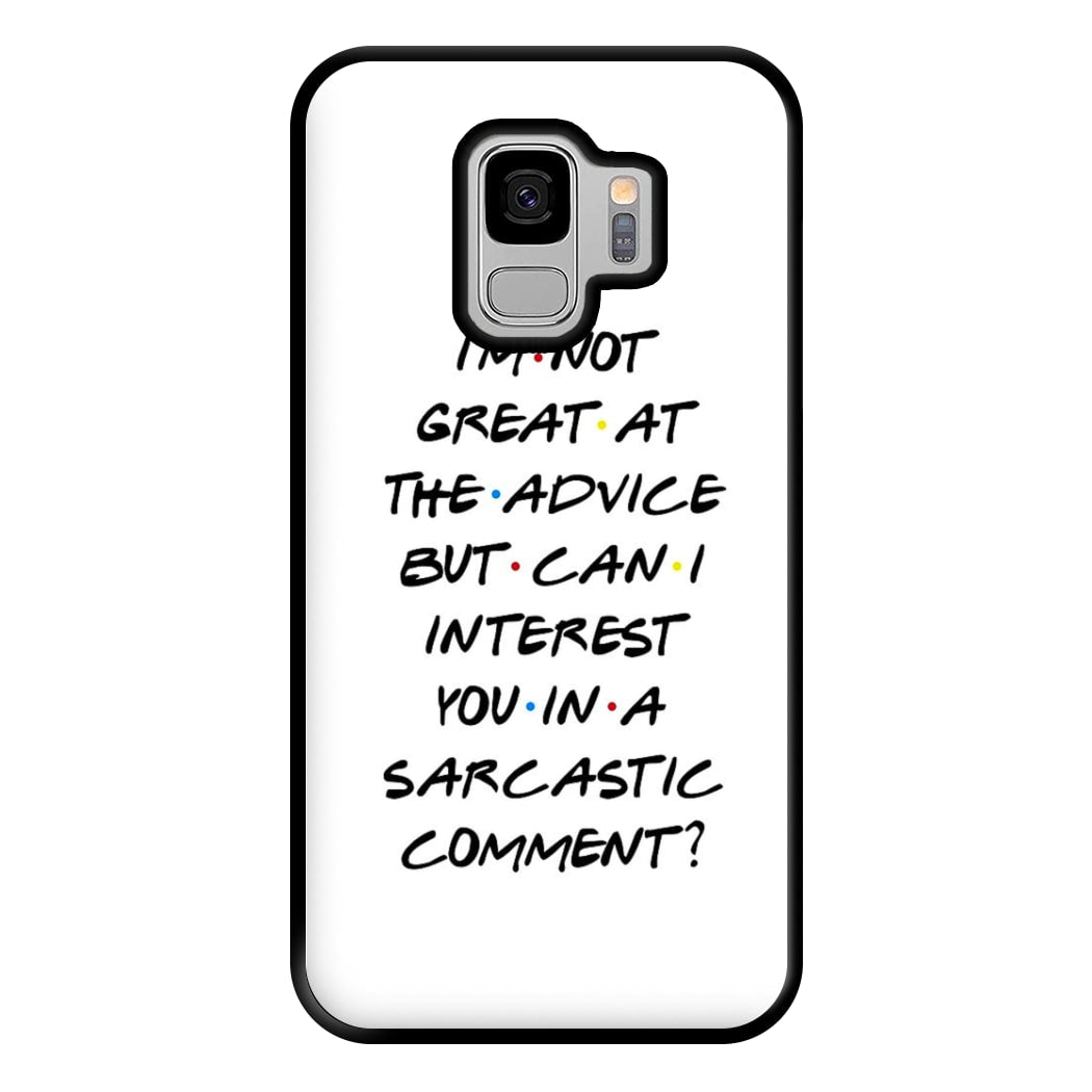 Can I Interest You In A Sarcastic Comment Phone Case for Galaxy S9 Plus