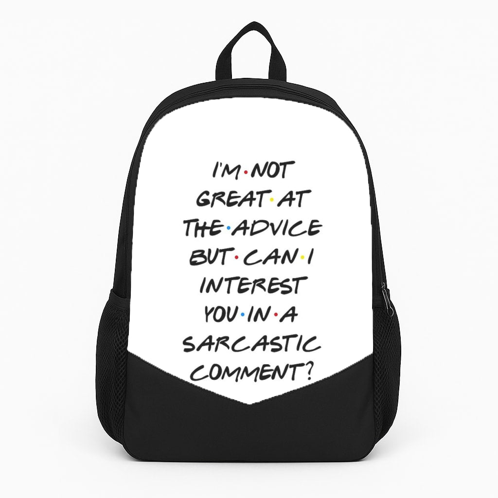 Can I Interest You In A Sarcastic Comment Backpack