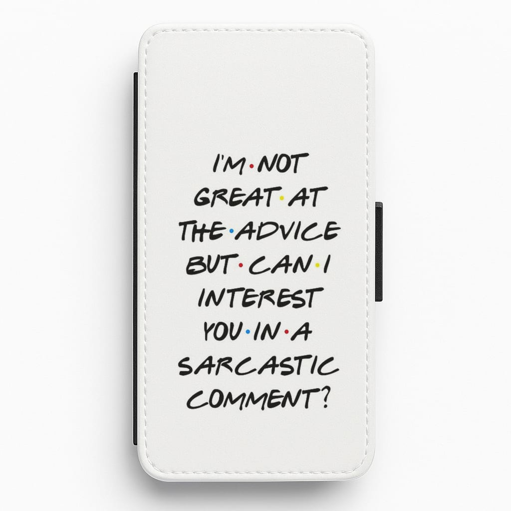 Can I Interest You In A Sarcastic Comment Flip Wallet Phone Case