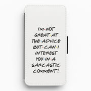 Can I Interest You In A Sarcastic Comment Flip Wallet Phone Case 1