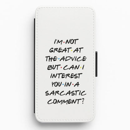 Can I Interest You In A Sarcastic Comment Flip Wallet Phone Case