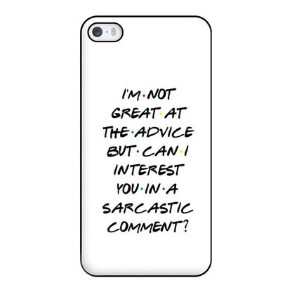 Can I Interest You In A Sarcastic Comment Phone Case for iPhone 5 / 5s / SE 2016