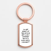 Can I Interest You In A Sarcastic Comment Luxury Keyring 4