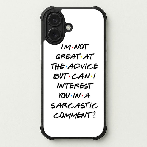 Can I Interest You In A Sarcastic Comment Phone Case — Bumper case
