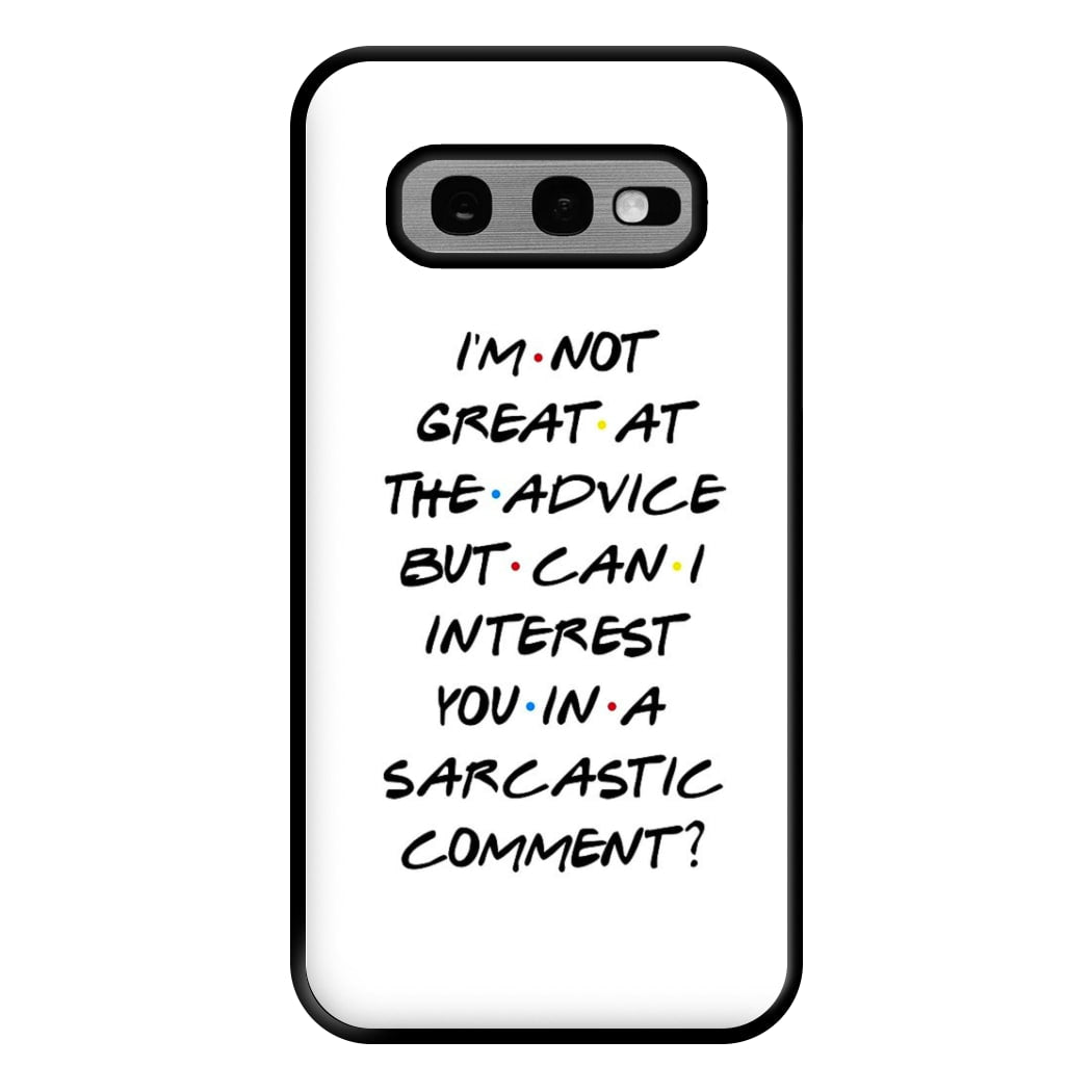 Can I Interest You In A Sarcastic Comment Phone Case for Galaxy S10e