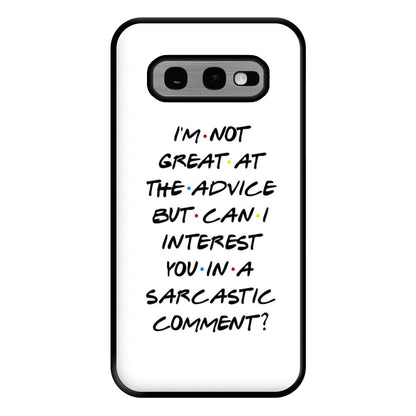 Can I Interest You In A Sarcastic Comment Phone Case for Galaxy S10e