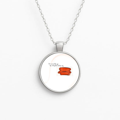 No One Told You Life Was Gonna Be This Way Circle Necklace