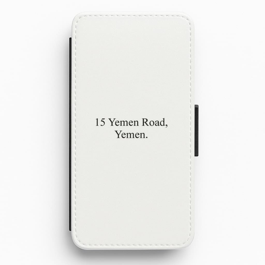 15 Yemen Road, Yemen Flip Wallet Phone Case