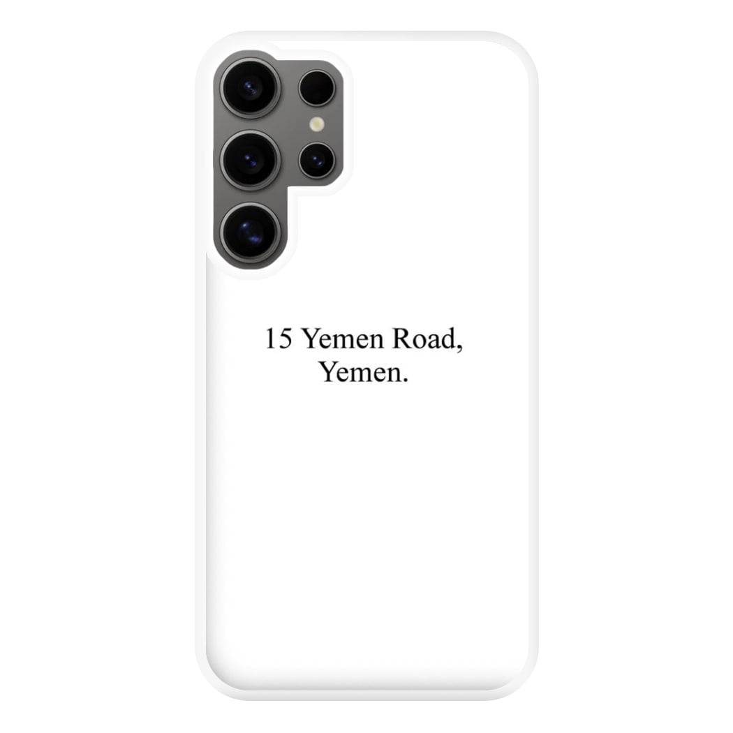 15 Yemen Road, Yemen Phone Case for Galaxy S24 Ultra