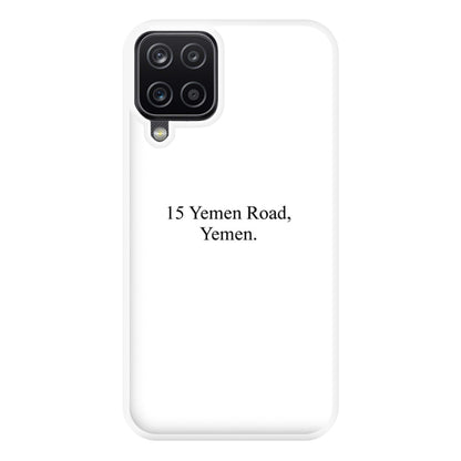 15 Yemen Road, Yemen Phone Case for Galaxy A12