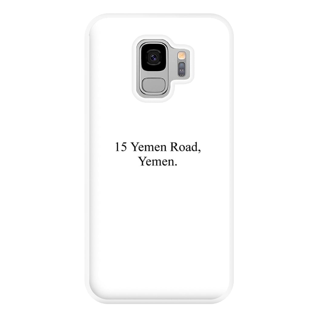 15 Yemen Road, Yemen Phone Case for Galaxy S9 Plus