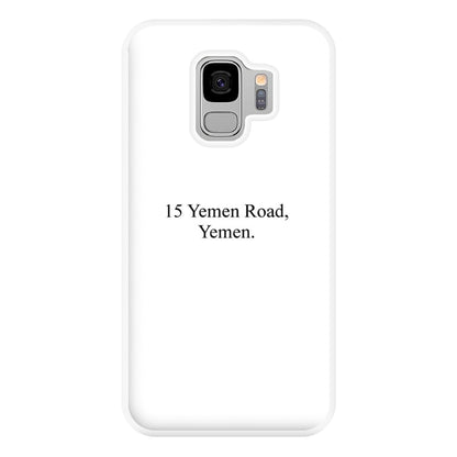 15 Yemen Road, Yemen Phone Case for Galaxy S9 Plus