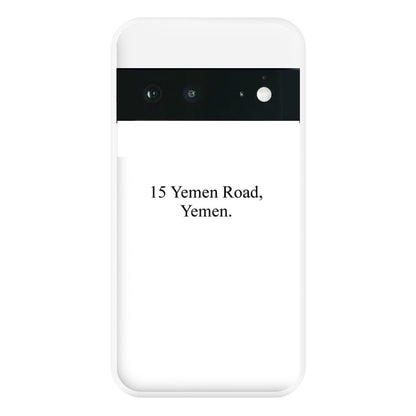 15 Yemen Road, Yemen Phone Case for Google Pixel 6a