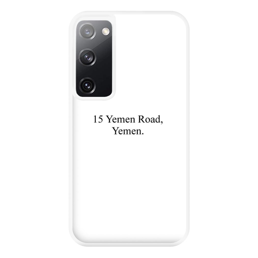 15 Yemen Road, Yemen Phone Case for Galaxy S20