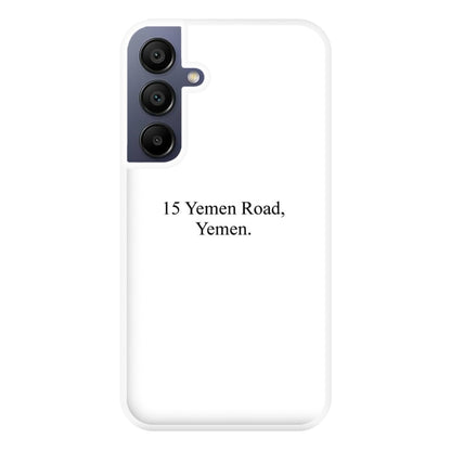 15 Yemen Road, Yemen Phone Case for Galaxy A16