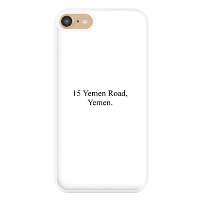 15 Yemen Road, Yemen Phone Case for iPhone 6 / 7 / 8 / SE