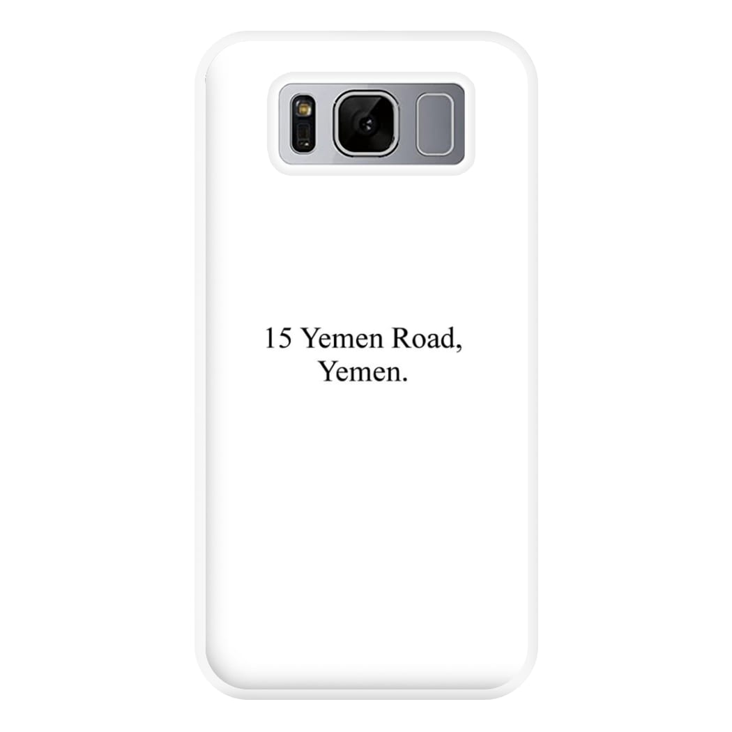 15 Yemen Road, Yemen Phone Case for Galaxy S8 Plus