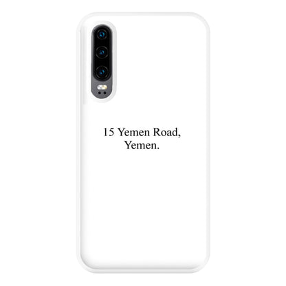 15 Yemen Road, Yemen Phone Case for Huawei P30