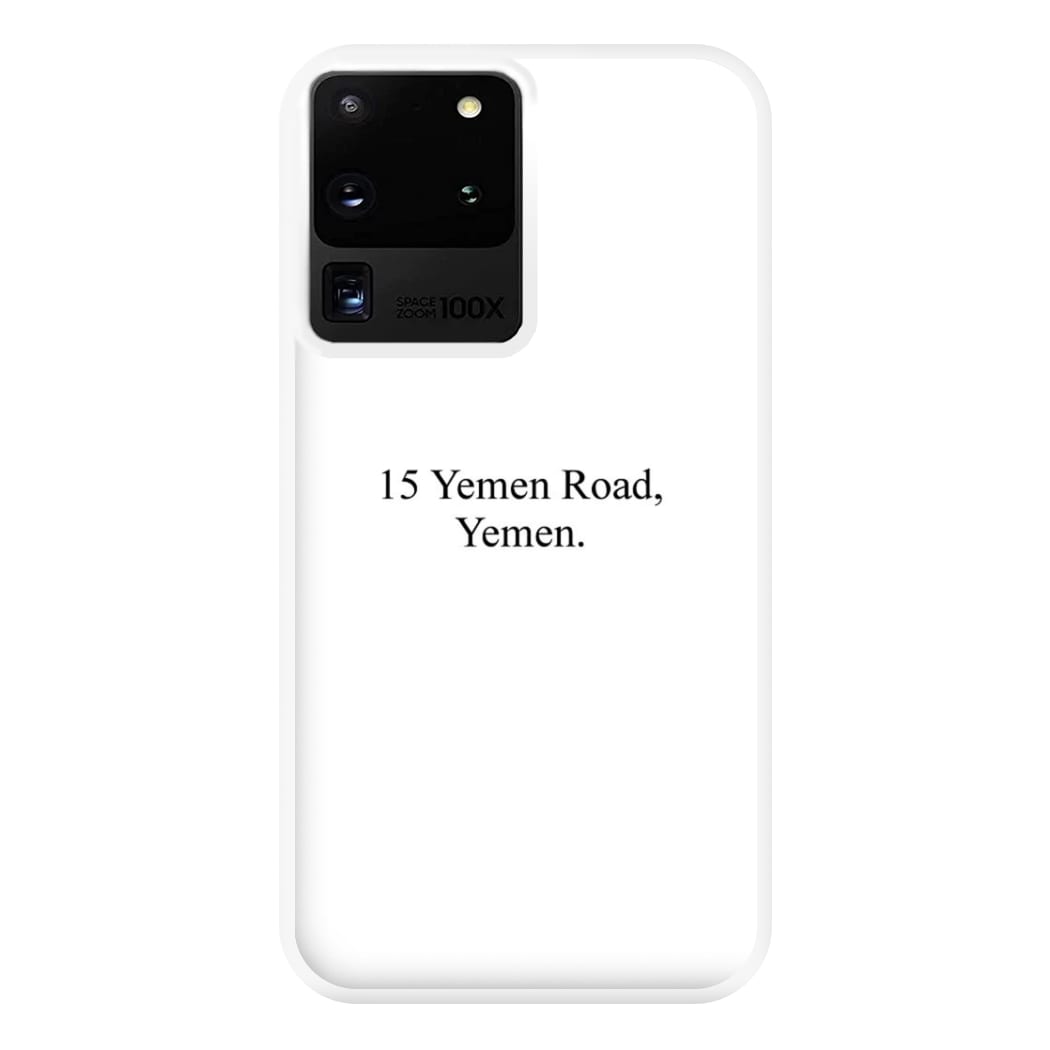 15 Yemen Road, Yemen Phone Case for Galaxy S20 Ultra