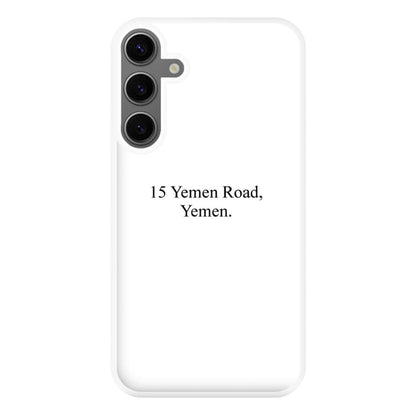 15 Yemen Road, Yemen Phone Case for Galaxy S24FE