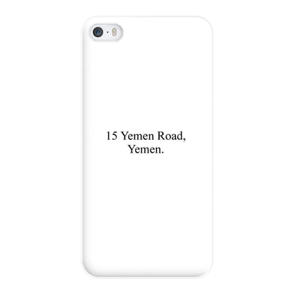 15 Yemen Road, Yemen Phone Case for iPhone 5 / 5s / SE 2016