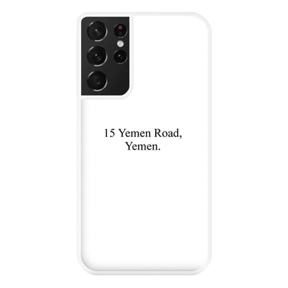 15 Yemen Road, Yemen Phone Case for Galaxy S21 Ultra