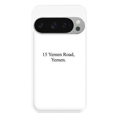 15 Yemen Road, Yemen Phone Case for Google Pixel 9 Pro XL