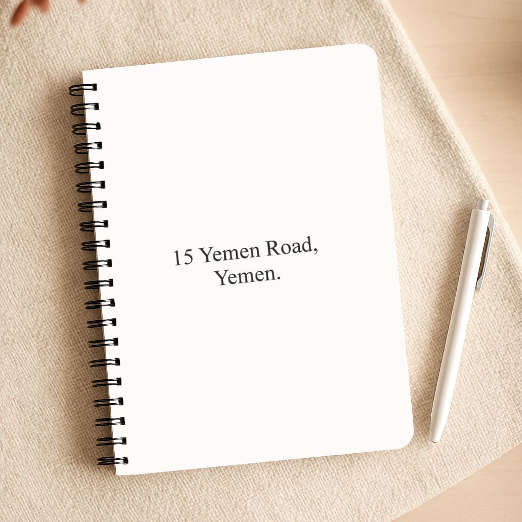 15 Yemen Road, Yemen Notepad