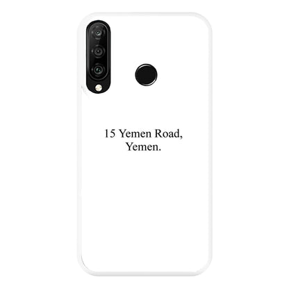 15 Yemen Road, Yemen Phone Case for Huawei P30 Lite